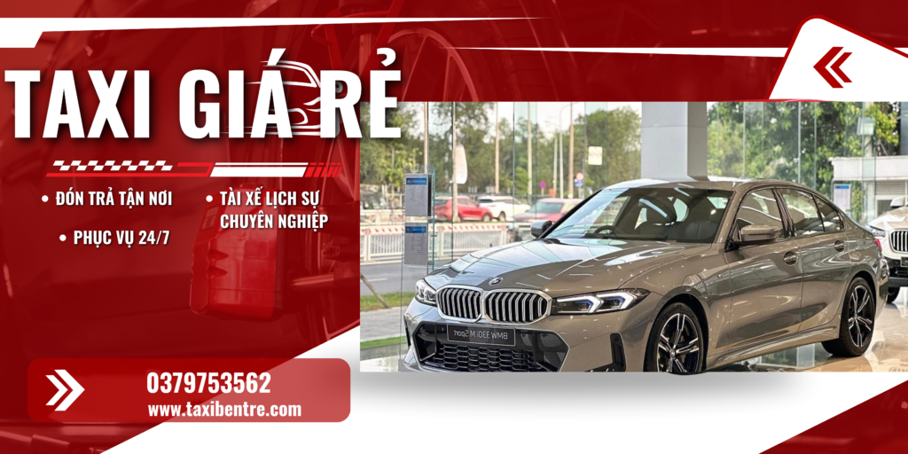 Các Dịch Vụ Taxi Tại Mỏ Cày Nam Taxi Đưa Đón Sân Bay Nhận đón khách tận nơi từ Mỏ Cày Nam đi sân bay Tân Sơn Nhất với giá trọn gói, không phát sinh chi phí. Taxi Đi Khám Bệnh Phục vụ khách đi các bệnh viện lớn như Chợ Rẫy, Đại học Y Dược, Thống Nhất, Nhi Đồng và nhiều bệnh viện khác tại TP.HCM. Taxi Đi Tỉnh Nhận chở khách từ Mỏ Cày Nam đi Long An, Tiền Giang, Bến Tre, Vĩnh Long, Đồng Nai, Bình Dương và các tỉnh thành trên toàn quốc. Taxi Hợp Đồng Cho thuê xe theo ngày, theo tháng, đưa đón công nhân, chuyên gia và khách du lịch. Lợi Ích Khi Sử Dụng Taxi Mỏ Cày Nam Xe đời mới, sạch sẽ, máy lạnh mát. Tài xế thân thiện, thông thạo đường sá. Có mặt nhanh chỉ sau 10 – 15 phút. Hỗ trợ đặt xe 24 giờ mỗi ngày. Giá cước minh bạch, không phụ thu bất hợp lý. Nhiều loại xe từ 4 chỗ đến 16 chỗ. Taxi Mỏ Cày Nam Có Những Dòng Xe Nào ? Các Dòng Xe 4 Chỗ Phổ Biến Dịch vụ taxi và xe hợp đồng tại Mỏ Cày Nam thường sử dụng các dòng xe: Toyota Vios Hyundai Accent Kia Soluto Thành phố Honda Xe sedan Mazda 2 Toyota Corolla Altis Ưu điểm của xe 4 chỗ: Tiết kiệm chi phí. Phù hợp từ 1 đến 3 khách. Di chuyển nhanh trong nội thành và liên tỉnh. Thích hợp đi sân bay, công tác, khám bệnh. Các Dòng Xe 7 Chỗ Được Khách Hàng Ưa Chuộng Các dòng xe 7 chỗ thường xuyên phục vụ tại Mỏ Cày Nam gồm: Toyota Innova Mitsubishi Xpander Toyota Fortuner Hyundai Stargazer Kia Carens Toyota Veloz Cross Suzuki XL7 Ưu điểm: Chở được từ 4 đến 6 hành khách. Không gian hành lý rộng. Thích hợp gia đình hoặc nhóm bạn đi du lịch.